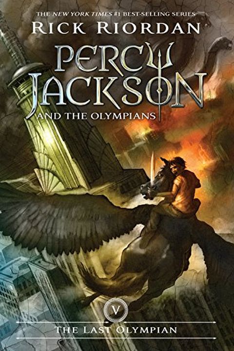 The Last Olympian book cover