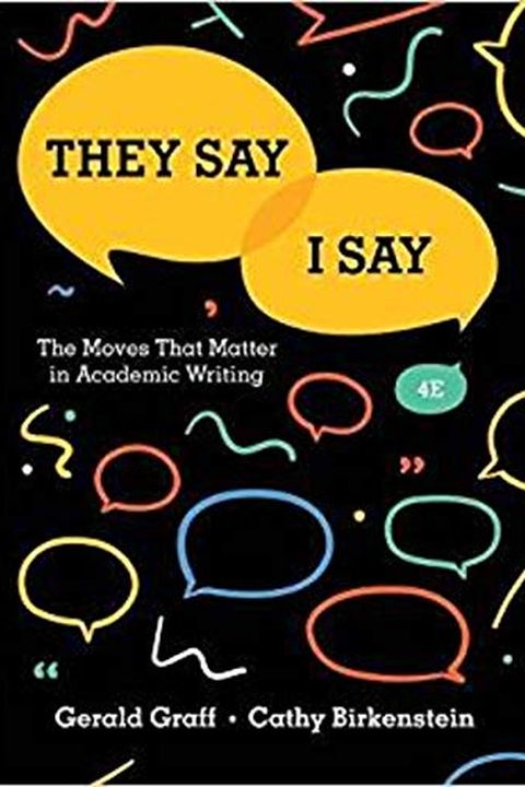 They Say / I Say book cover