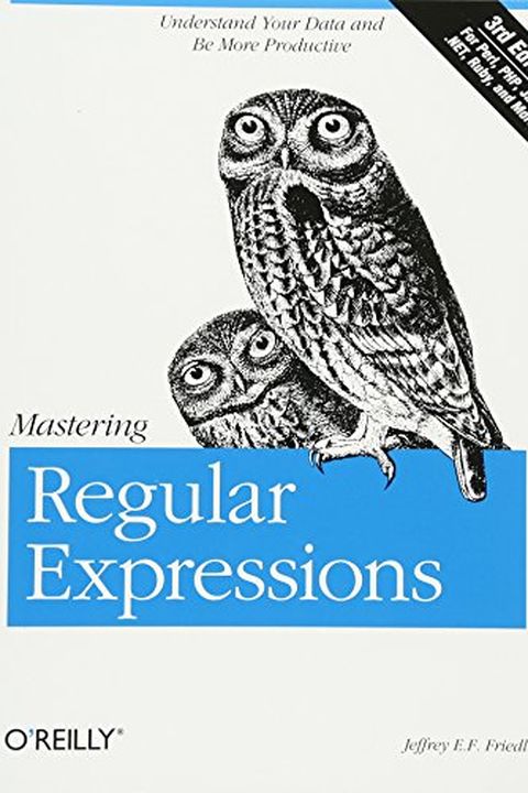 Mastering Regular Expressions book cover