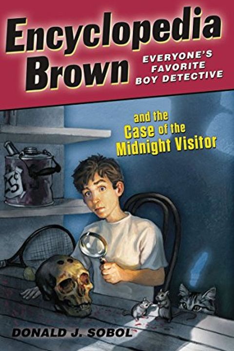 Encyclopedia Brown and the Case of the Midnight Visitor book cover