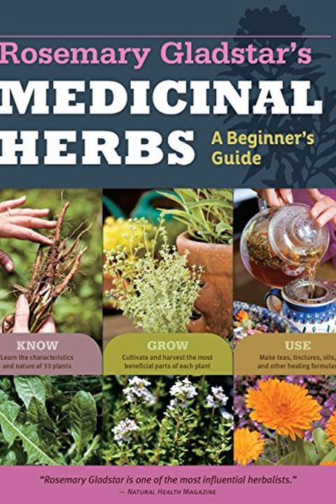Rosemary Gladstar's Medicinal Herbs book cover