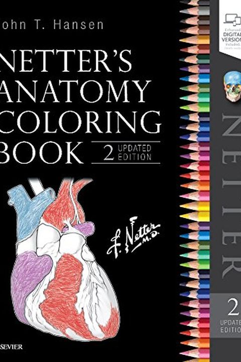 Netter's Anatomy Coloring Book book cover