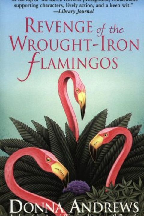 Revenge of the Wrought-Iron Flamingos book cover