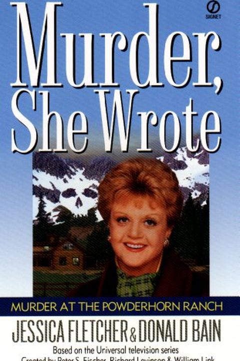 Murder at the Powderhorn Ranch book cover