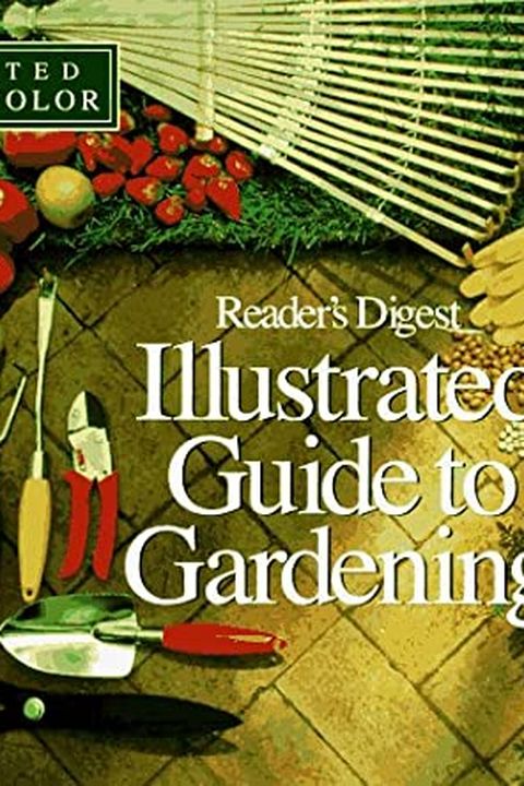 Illustrated guide to gardening book cover
