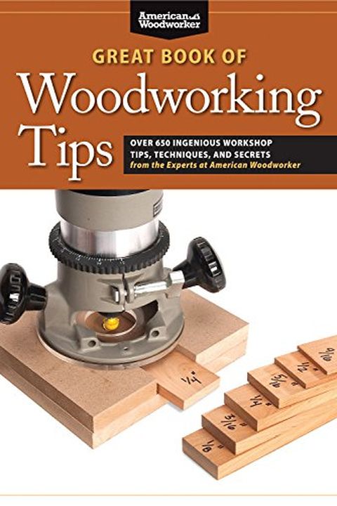 Great Book of Woodworking Tips book cover
