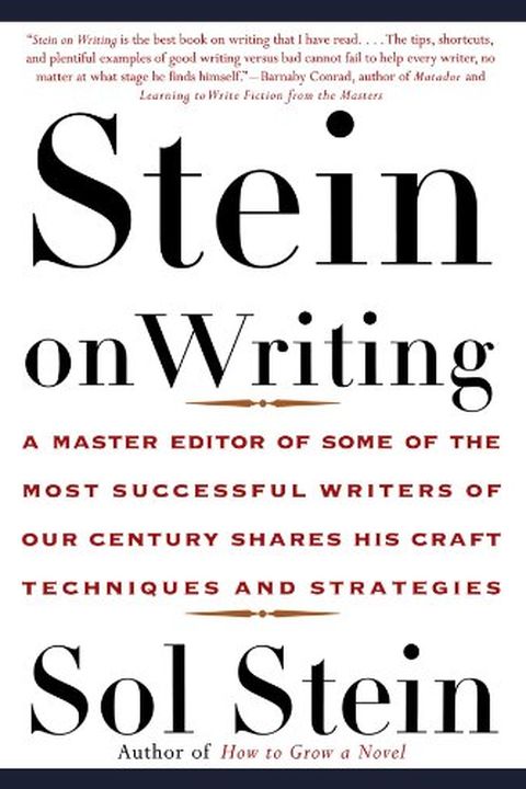 Stein On Writing book cover