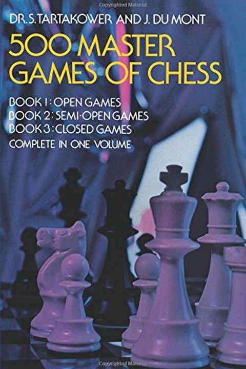 500 Master Games of Chess book cover