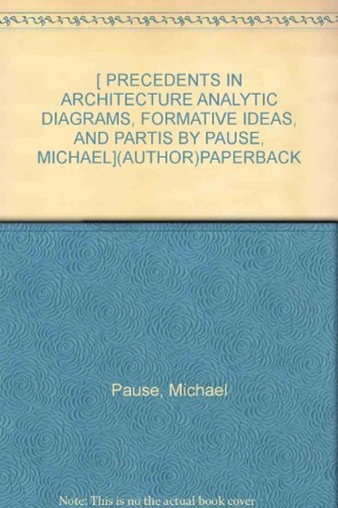 Precedents in Architecture book cover