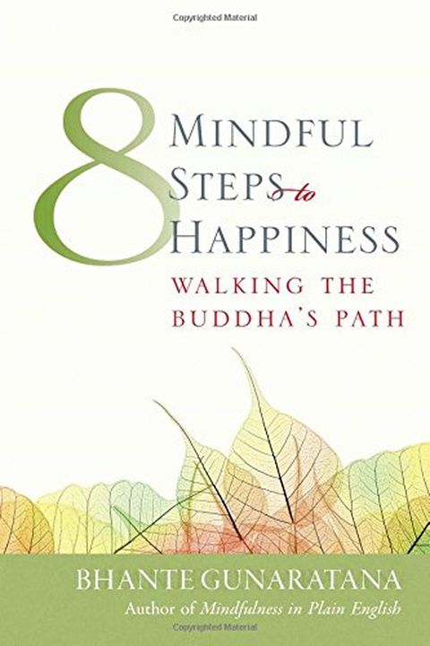 Eight Mindful Steps to Happiness book cover