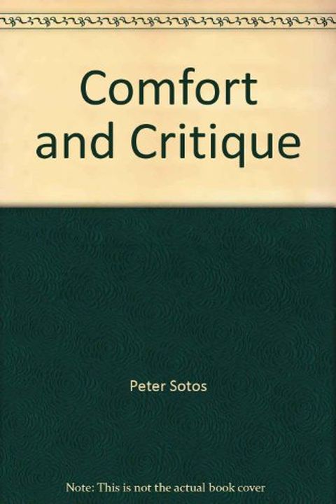 Comfort And Critique book cover