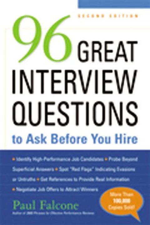 96 Great Interview Questions to Ask Before You Hire book cover