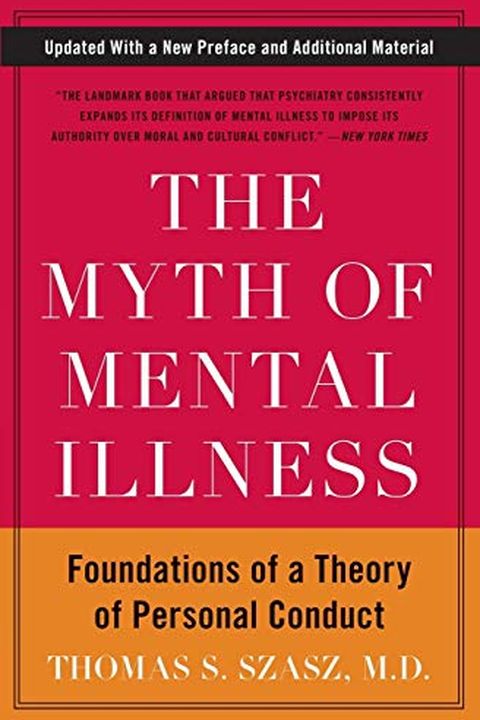 The Myth of Mental Illness book cover