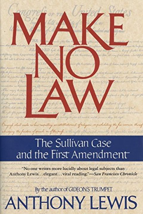 Make No Law book cover