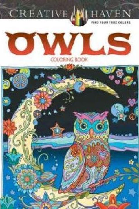 Creative Haven Owls Coloring Book book cover