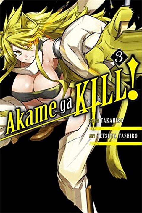 Akame ga KILL!, Vol. 03 book cover