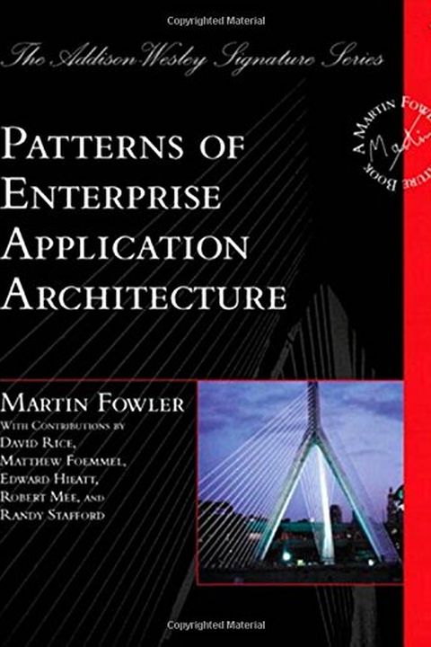 Patterns of Enterprise Application Architecture book cover