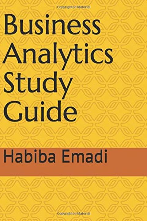 Business Analytics Study Guide book cover