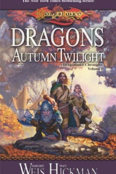 Dragons of Autumn Twilight book cover
