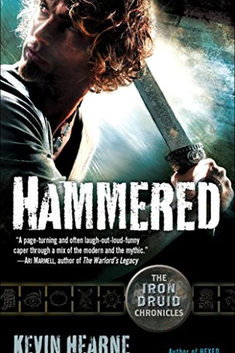 Hammered book cover