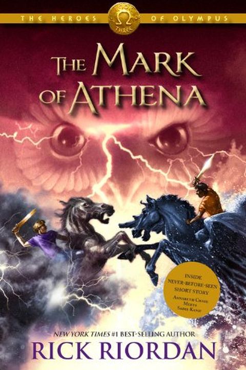 The Heroes of Olympus, Book Three The Mark of Athena book cover