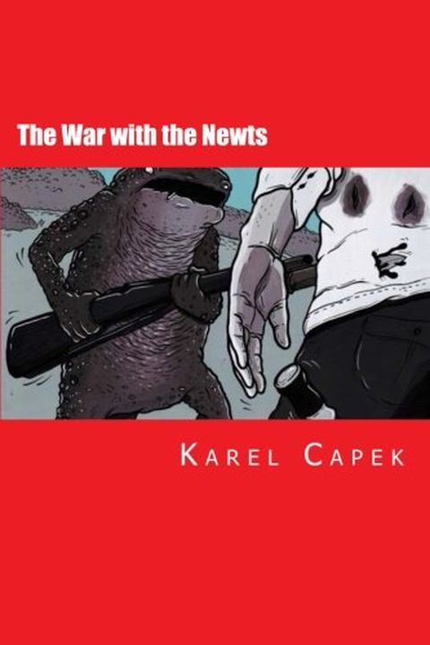 The War with the Newts book cover