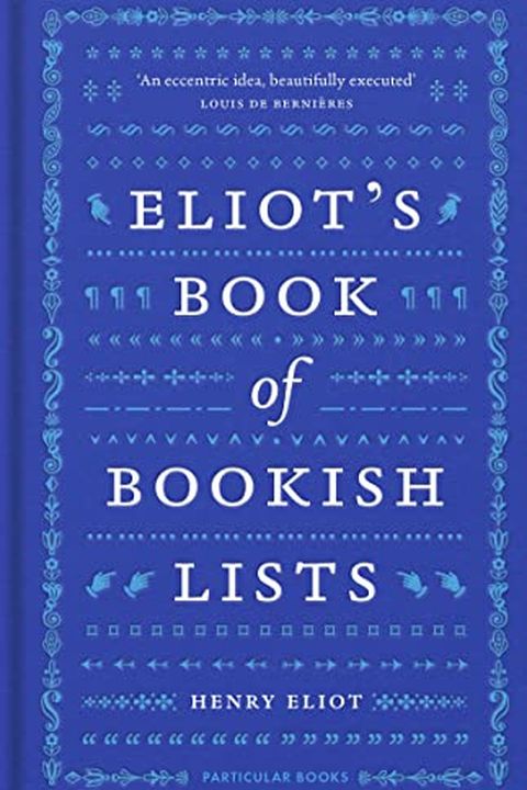 Eliot's Book of Bookish Lists book cover