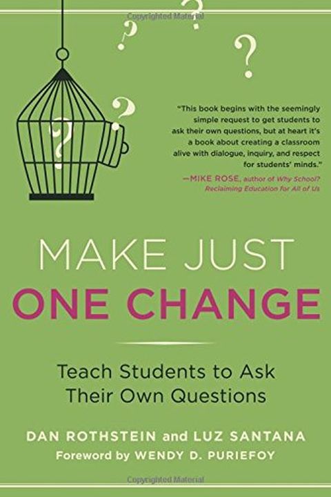 Make Just One Change book cover