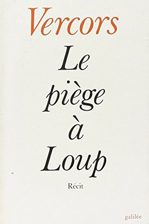 Le Piège à loup book cover