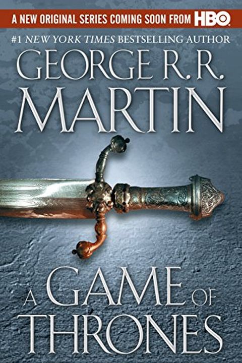 A Game of Thrones book cover
