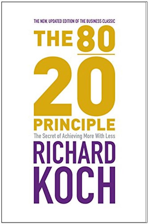 The 80/20 Principle book cover