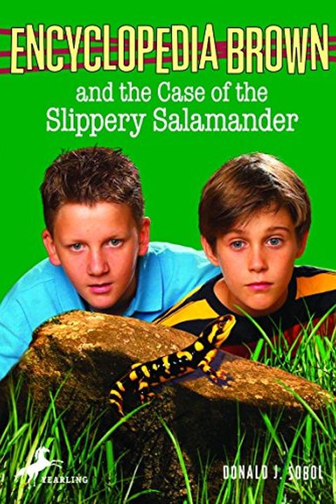 Encyclopedia Brown and the Case of the Slippery Salamander book cover