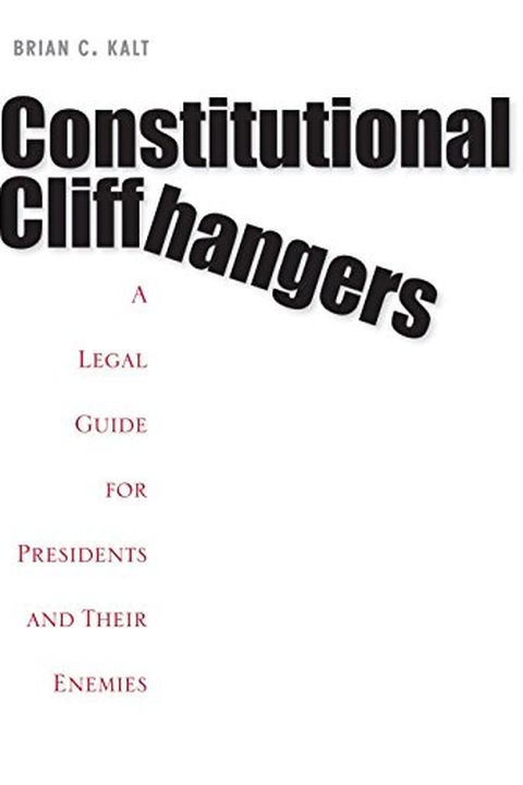 Constitutional Cliffhangers book cover