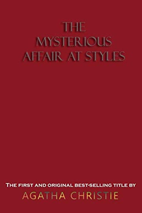 The Mysterious Affair at Styles book cover