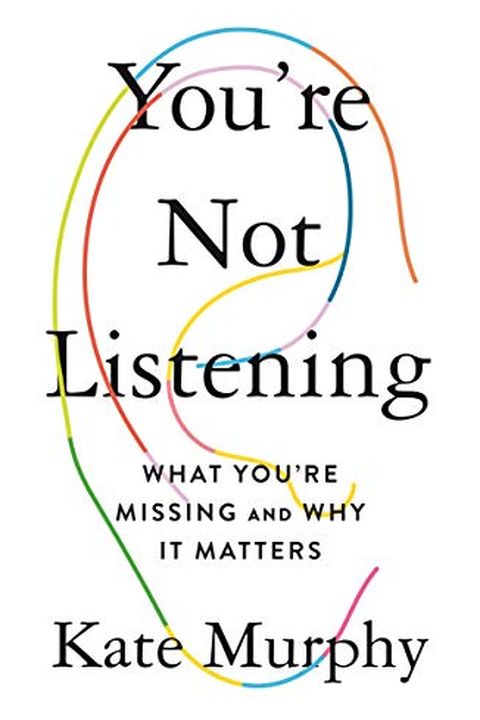 You're Not Listening book cover