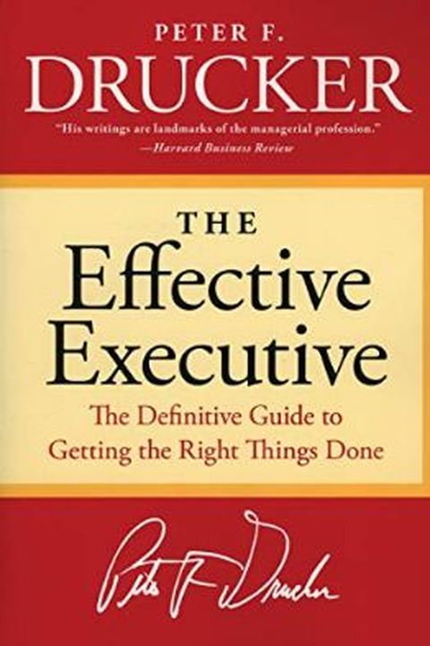The Effective Executive book cover