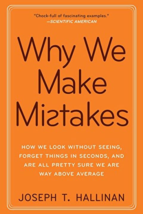 Why We Make Mistakes book cover