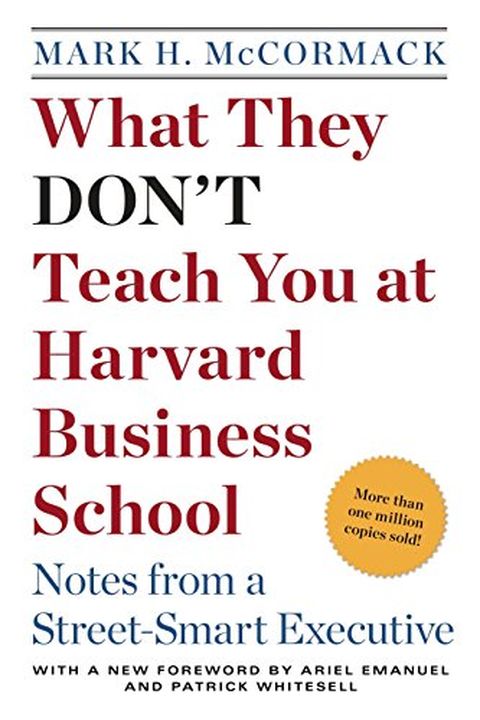 What They Don't Teach You at Harvard Business School book cover