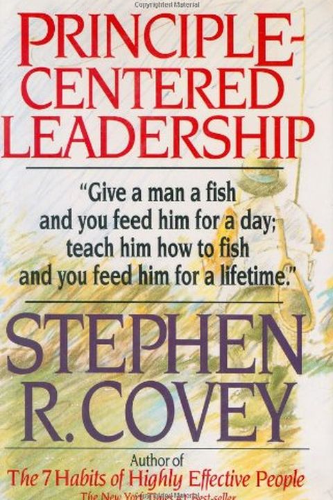 Principle Centered Leadership book cover