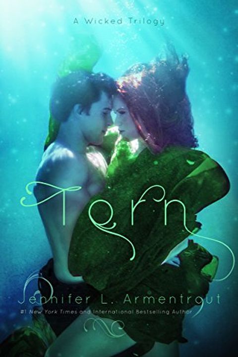 Torn book cover