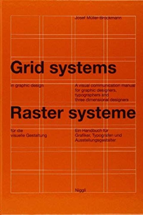 Grid systems in graphic design book cover