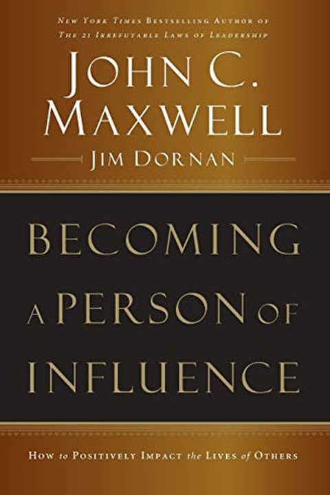 Becoming a Person of Influence book cover