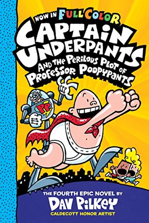 Captain Underpants and the Perilous Plot of Professor Poopypants book cover