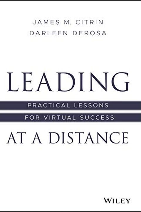 Leading at a Distance book cover