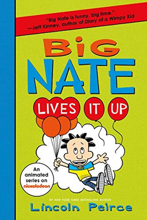 Big Nate Lives It Up book cover