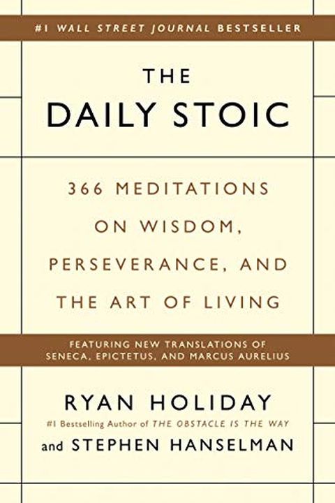 The Daily Stoic book cover