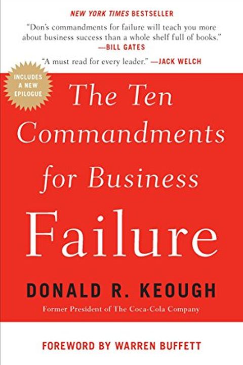 The Ten Commandments for Business Failure book cover