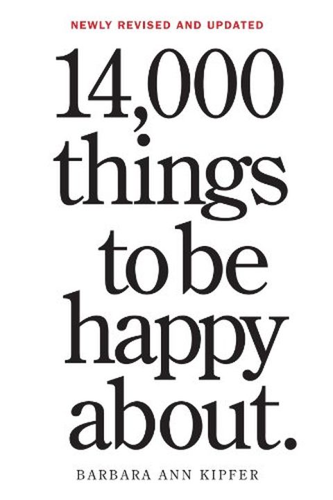 14,000 Things to Be Happy About. book cover