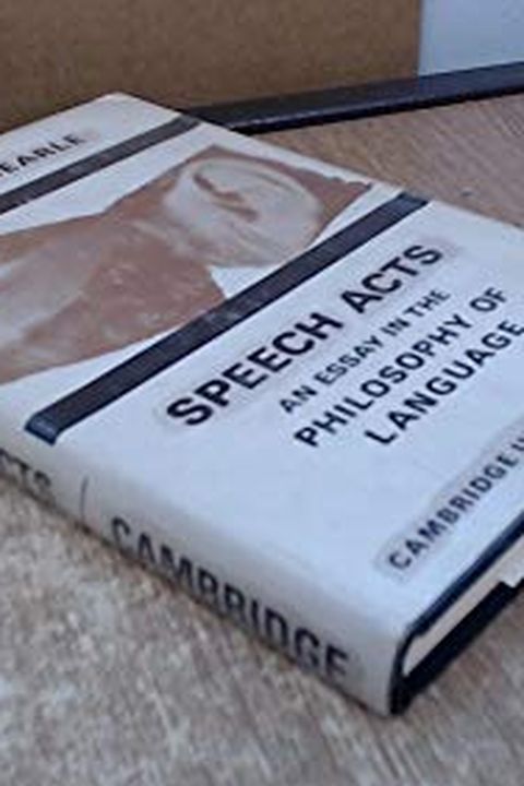 Speech Acts book cover
