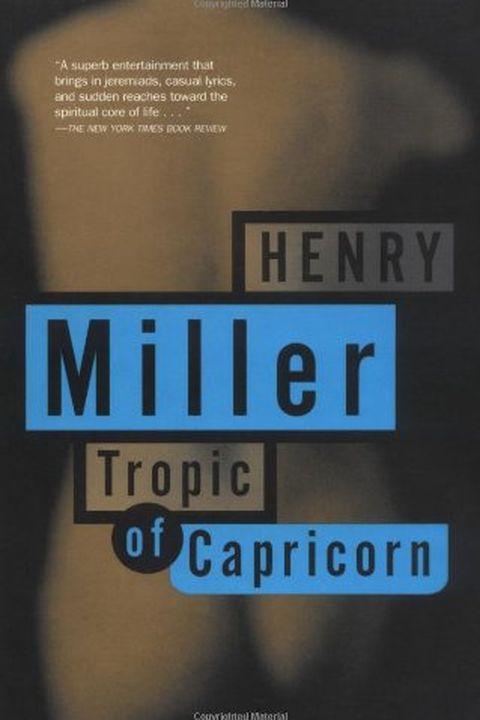 Tropic of Capricorn book cover